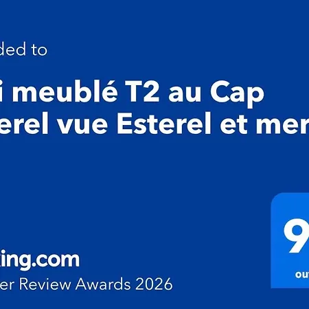 Joli Meuble T2 Au Cap Esterel Vue Esterel Et *